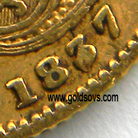 Mint error on Gold coin