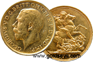 1912 gold Sovereign