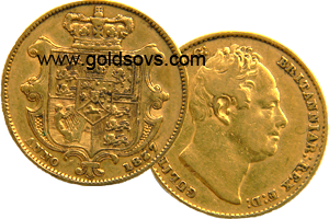 1837 William 4 Gold Sovereign