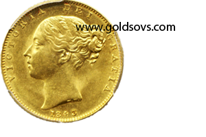 Victoria 1843 Gold Sovereign