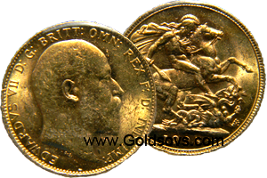 1910 Gold Sovereign