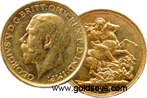 1912 Gold Sovereign