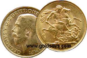Canada Gold Sovereign 1913