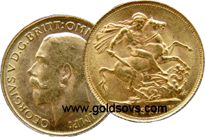 Canada Gold Sovereign 1913