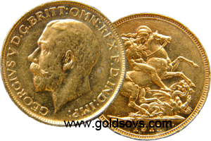 1913 Gold Sovereign