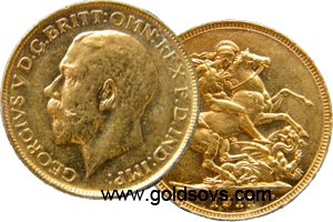 1913 Gold Sovereign