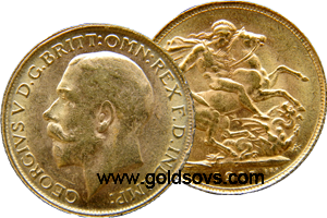 Canada Gold Sovereign 1919