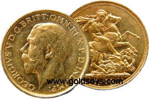 1924 S Gold Sovereign