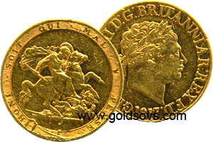 George III 1818 Gold Sovereign