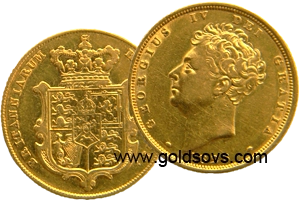 George IV 1829 Gold Sovereign