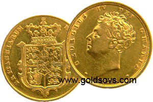 George IV 1830 Gold Sovereign