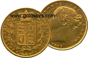 1852 Gold Sovereign