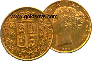 1853 Gold Sovereign