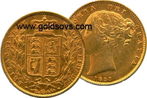 1853 Gold Sovereign
