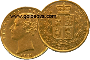 1857 Gold Sovereign