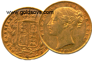 1862 Gold Sovereign