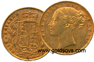 1863 Gold Sovereign