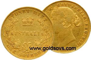 1855 Australia Sovereign