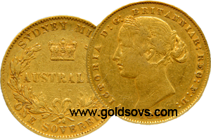 1867 Australia Sovereign