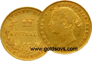 1867 Australia Sovereign