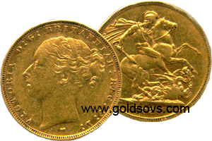 1873 Melbourne Gold Sovereign