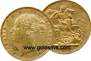 1873 British Sovereign