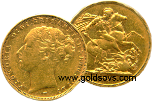 1877 Melbourne Gold Sovereign