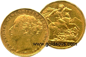 1877 Melbourne Gold Sovereign
