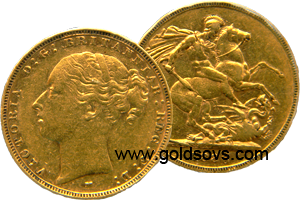 1879 Melbourne Gold Sovereign