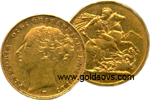 1881 Melbourne Gold Sovereign