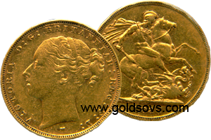 1883 Melbourne Gold Sovereign