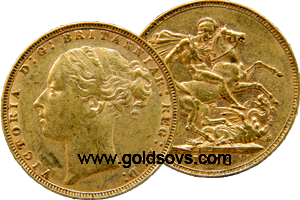 1885 British Sovereign