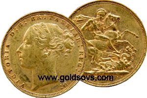 1885 British Sovereign