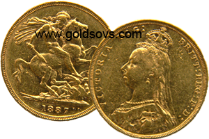1887 Melbourne Gold Sovereign