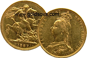 1887 Melbourne Gold Sovereign