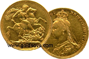 1893 Melbourne Gold Sovereign