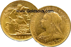 1893 Gold Sovereign