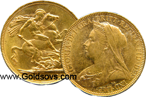 1894 Gold Sovereign