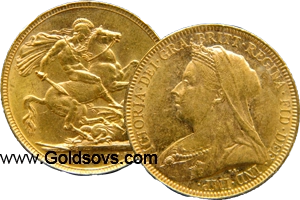 1894 Gold Sovereign