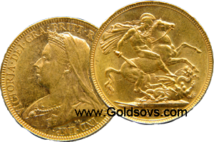 1898 Gold Sovereign