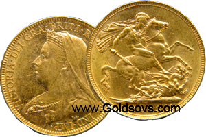1899 Gold Sovereign