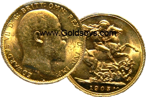 1905 Gold Sovereign