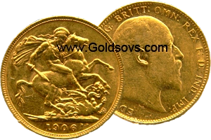 Perth Minted Gold Sovereign 1906