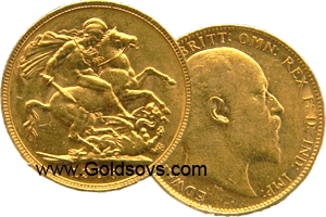 Perth Minted Gold Sovereign 1908