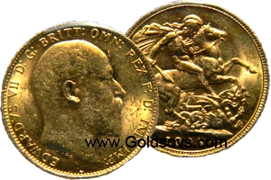 1909 Gold Sovereign