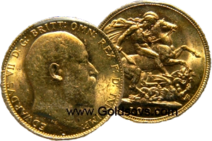 1910 Gold Sovereign