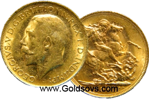 Perth Gold Sovereign 1911