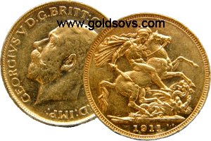 Sydney Gold Sovereign 1911