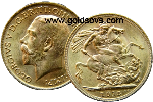 1915 British Sovereign