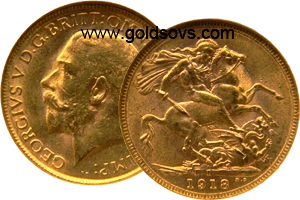 1918 India Sovereign